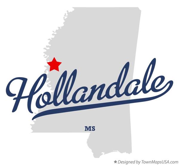Map of Hollandale 